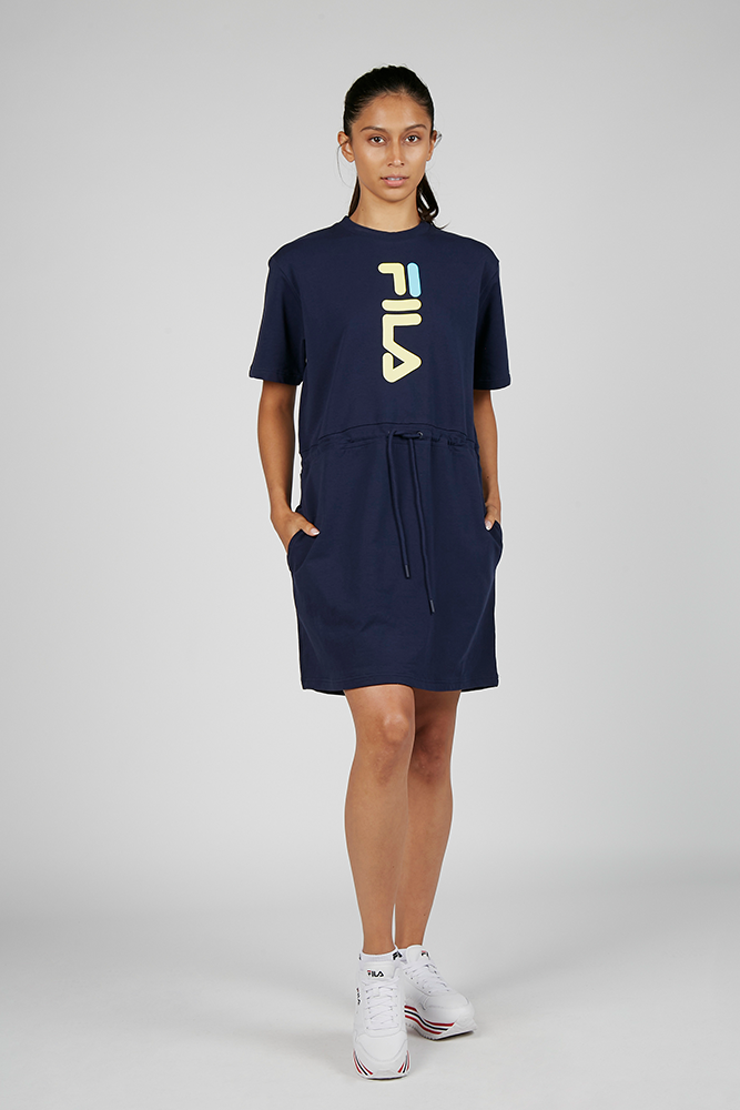 Oribe Oversize Tshirt Dress FILA Mexico