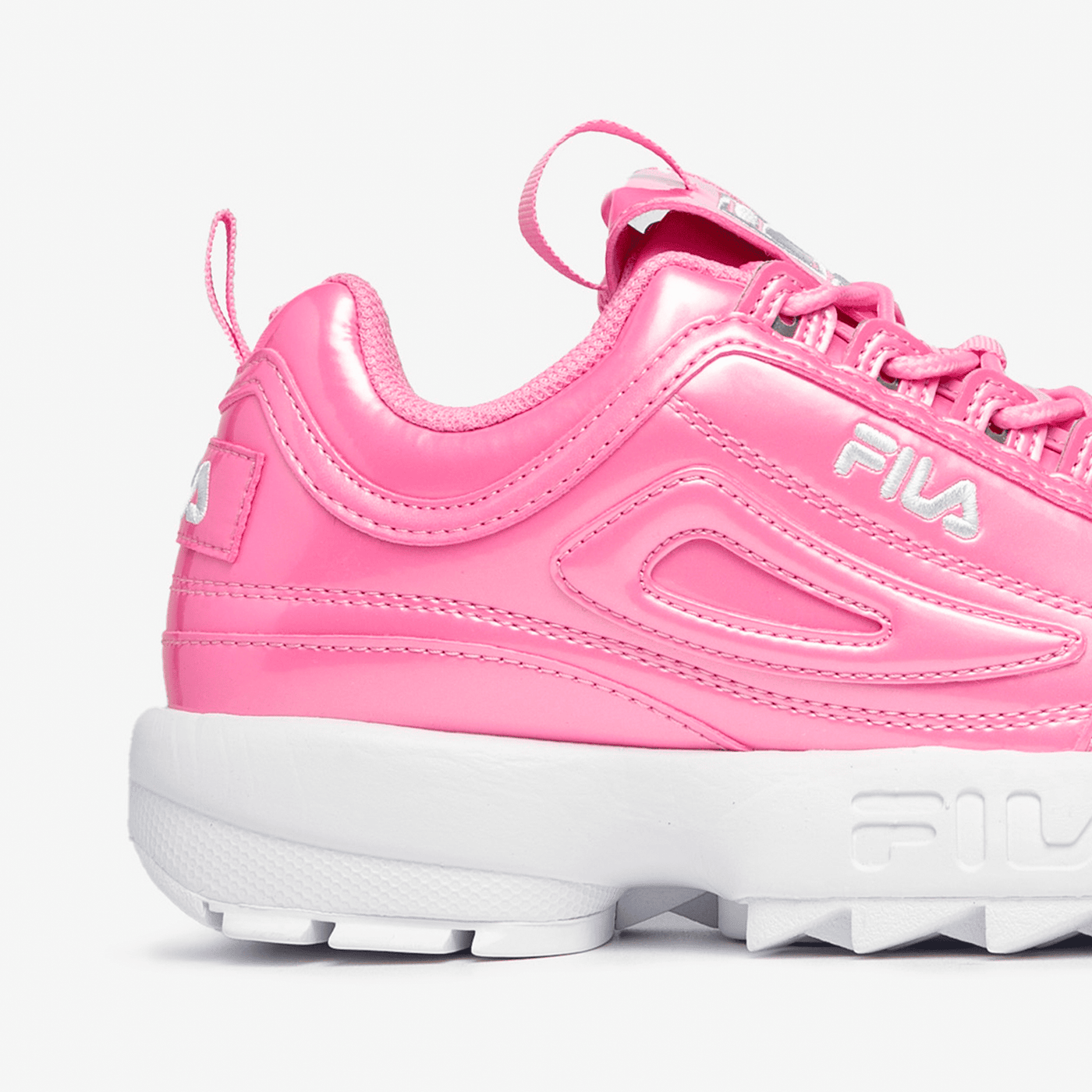 Tenis Fila Disruptor II Premium Metallic Niñas
