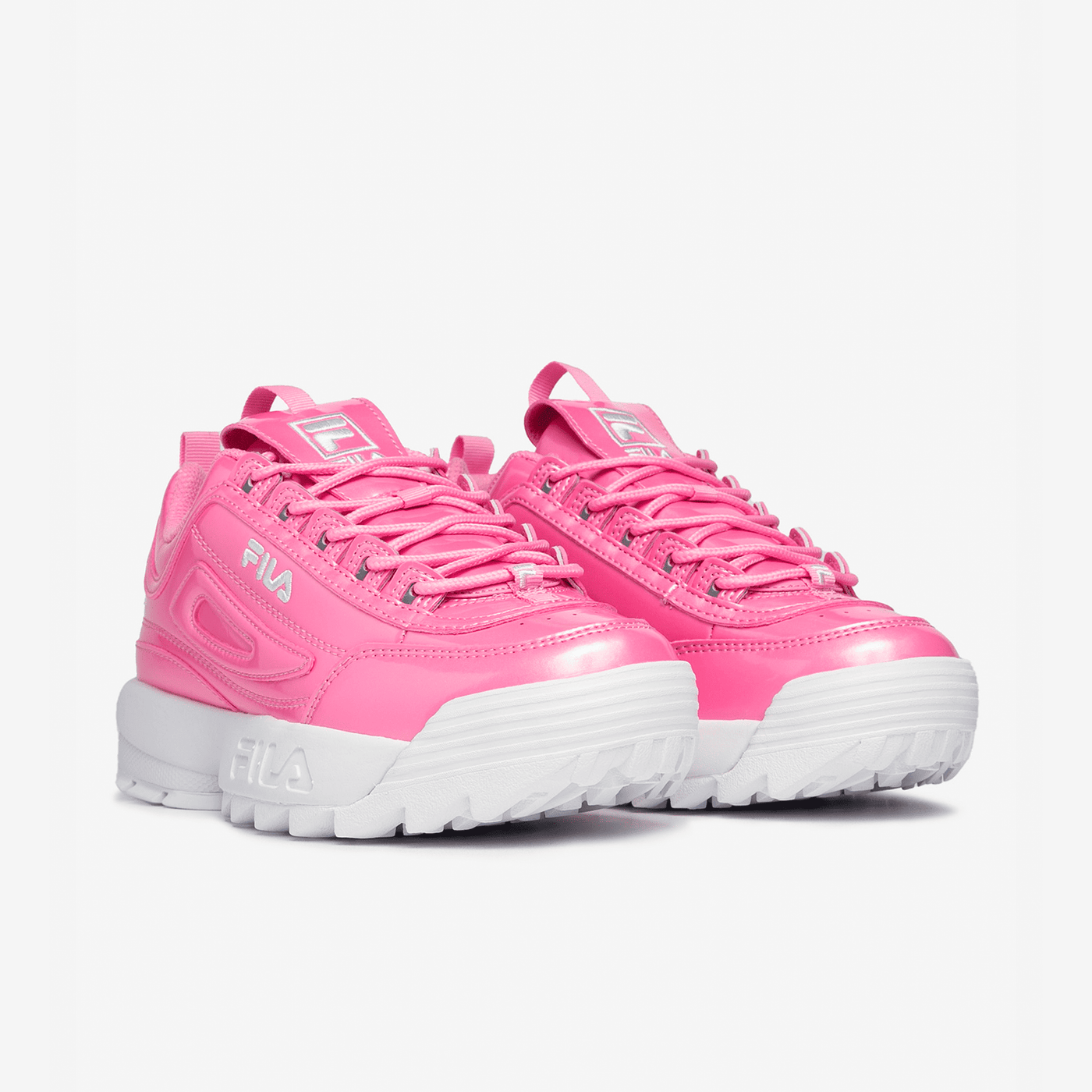 Tenis Fila Disruptor II Premium Metallic Niñas