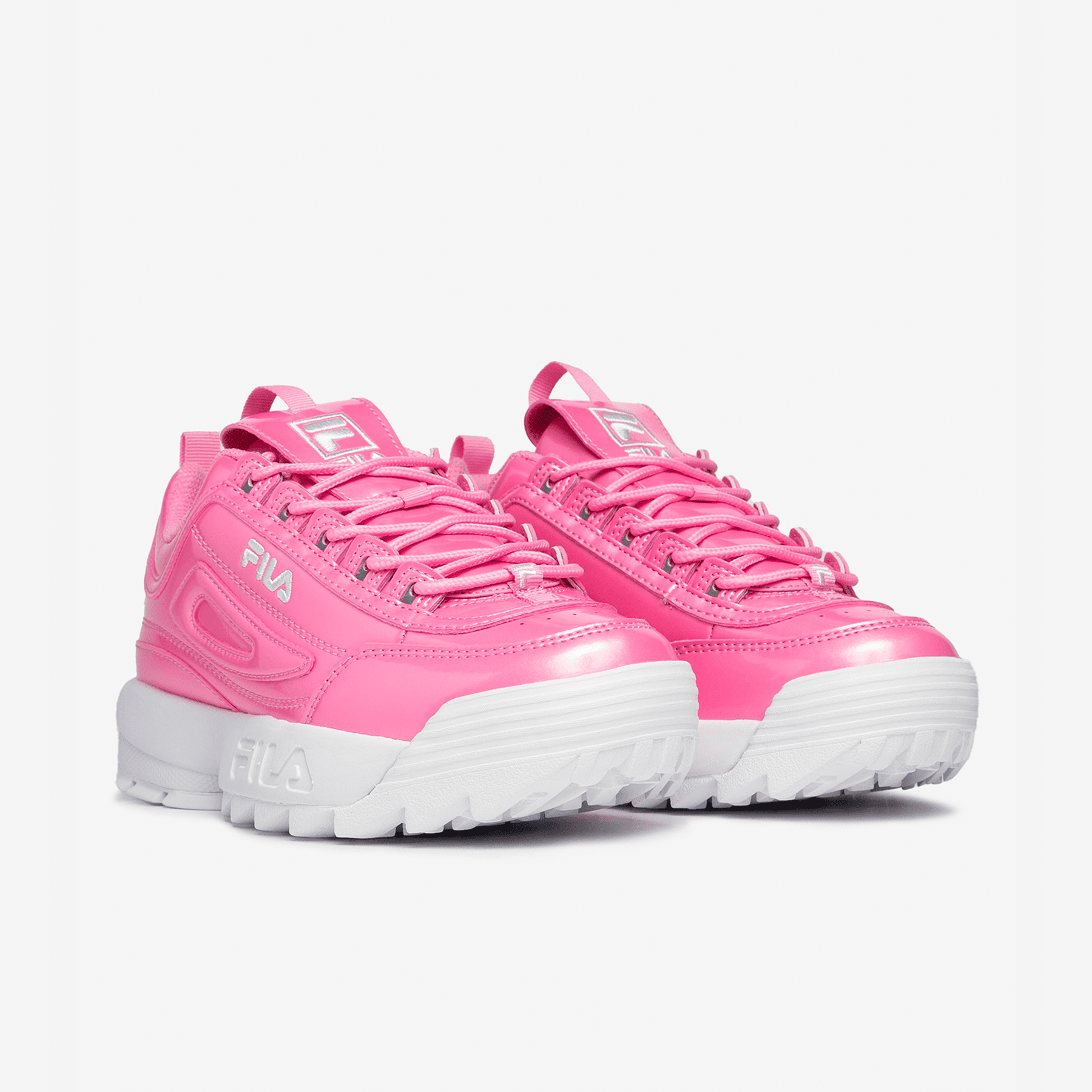 Tenis Fila Disruptor II Premium Metallic Niñas