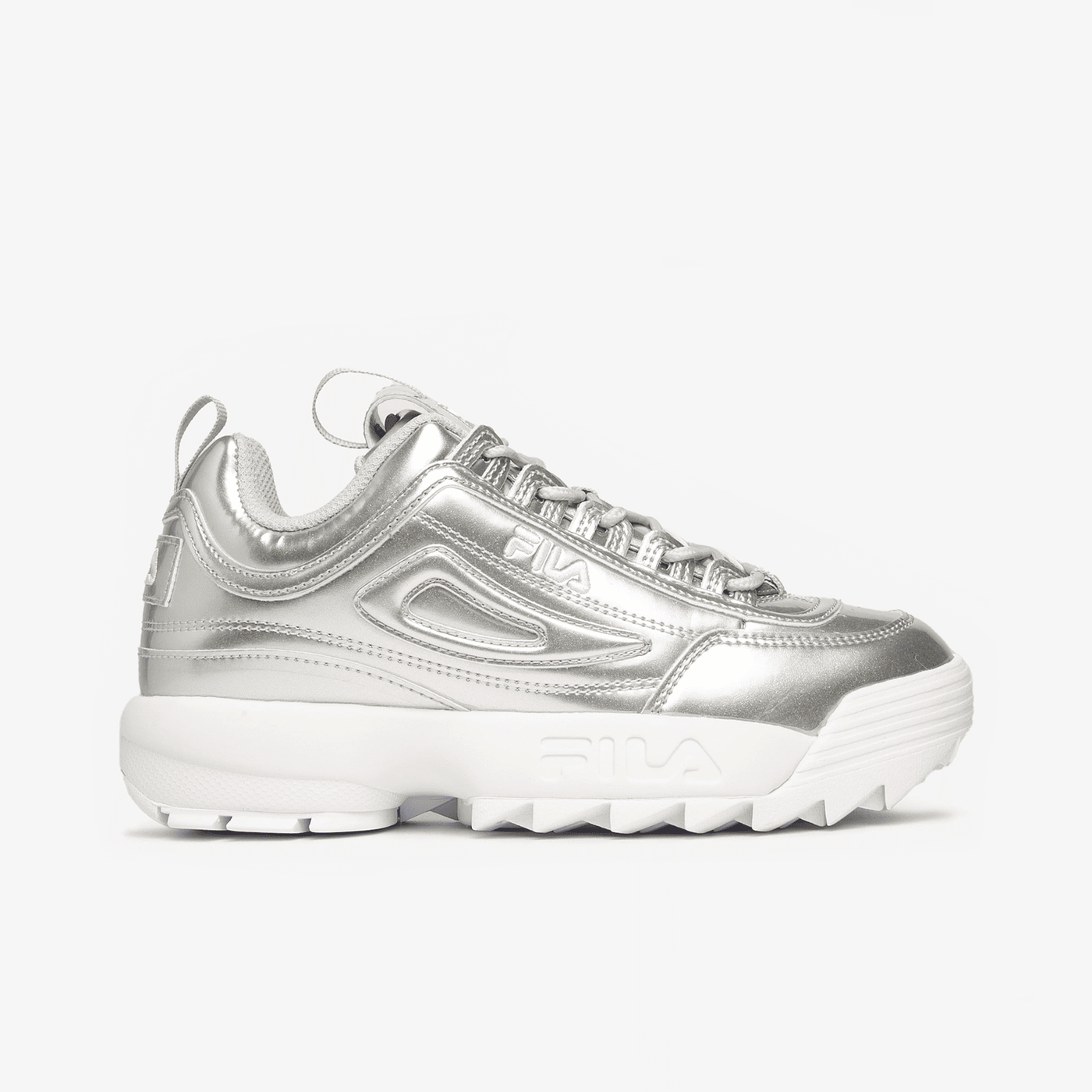 Tenis Fila Disruptor II Premium Metallic Niñas