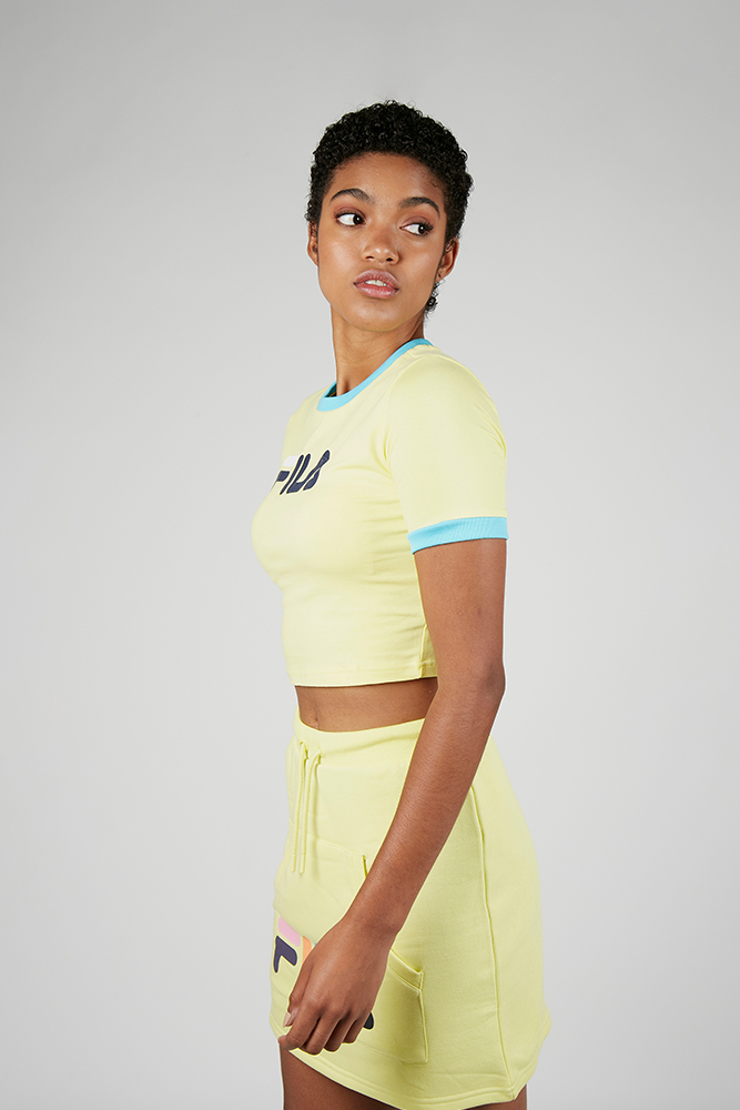 Fila tionne top cropped tee
