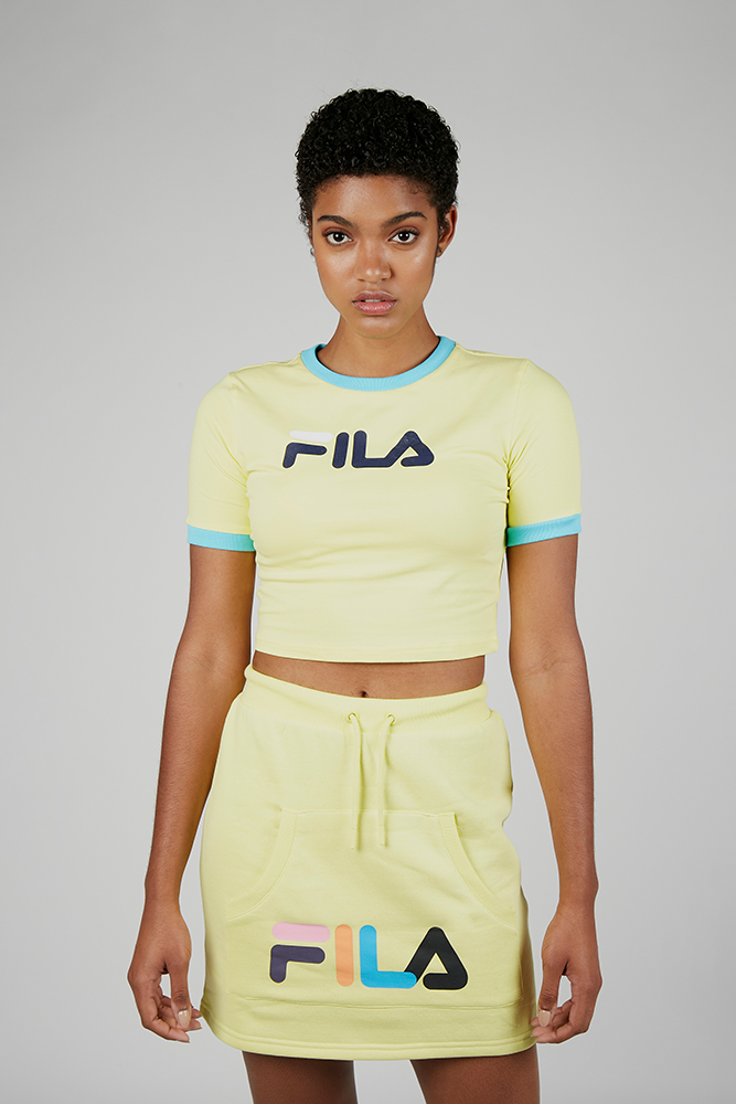 Fila tionne 2025 cropped tee