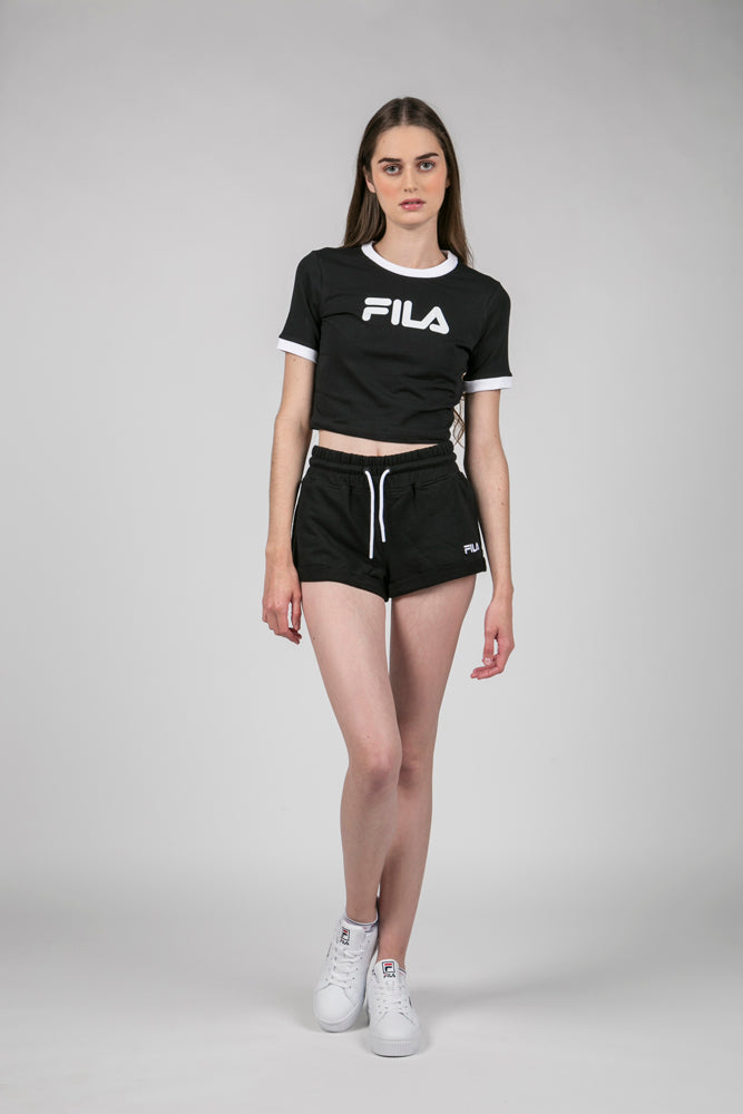 Fila tionne cropped best sale tee